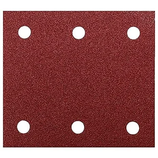 Makita Papier ścierny na rzep 114 x 102 mm (6 otworów) ziarn. 40, 50 szt. P-4241 - Materiały ścierne - miniaturka - grafika 1