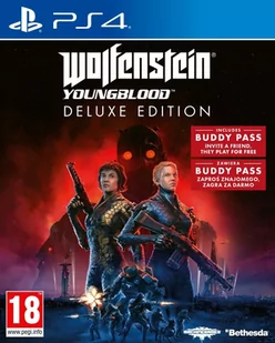 Wolfenstein: Youngblood Deluxe Edition GRA PS4 - Gry PlayStation 4 - miniaturka - grafika 1