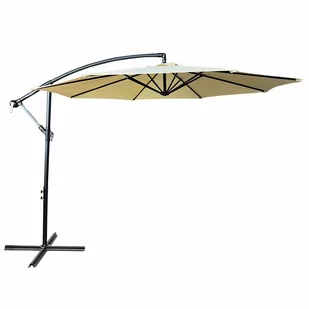 PARASOL OGRODOWY ASTER BEŻOWY - Parasole ogrodowe - miniaturka - grafika 1