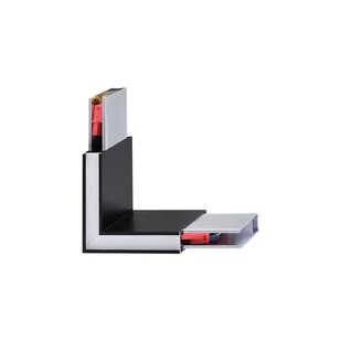 Ideal Lux Łącznik LINUS CORNER czarna 4000K 268118 Ideal Lux 268118/IL - Akcesoria do oświetlenia Ideal Lux Łącznik LINUS CORNER czarna 4000K 268118 Ideal Lux 268118/IL - Akcesoria do oświetlenia - miniaturka - grafika 1