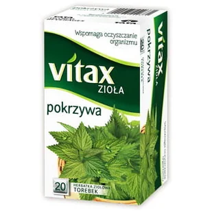 Vitax HERBATA ZIOŁA POKRZYWA 20 szt. - Herbata - miniaturka - grafika 2