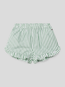 Spodnie i spodenki dla dziewczynek - Bermudy w paski - miniaturka - grafika 1