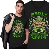 Koszulki męskie - Koszulka na Siłownię Trening Broly Dragon Ball Goku Vegeta Anime Manga - miniaturka - grafika 1