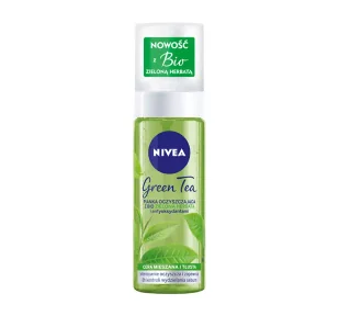 Nivea Nivea Green Tea - pianka oczyszczająca 150ml - Pianki do mycia twarzy - miniaturka - grafika 1