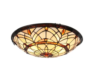 Prezent 1712 - Lampa sufitowa TIFFANY 3xE27/40W/230V - Lampy sufitowe - miniaturka - grafika 1