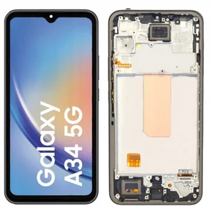 Wyświetlacz Ekran Dotykowy do Samsung Galaxy A34 5G A346 A346B Incell Ramka - Części serwisowe do telefonów - miniaturka - grafika 1