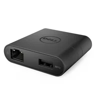 Stacje dokujące i replikatory portów - DELL Adapter z USB-C do HDMI/VGA/Ethernet/USB 3.0 - miniaturka - grafika 1