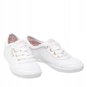 Trampki damskie - SKECHERS BOBS TRAMPKI DAMSKIE SZNUROWANE 39 J8A - miniaturka - grafika 1