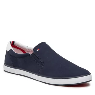 Tenisówki TOMMY HILFIGER - Harlow 2D FM0FM00597 Midnight 403 - Trampki damskie - miniaturka - grafika 1