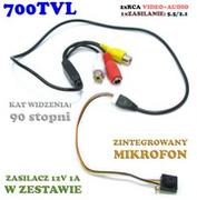 Minikamery i aparaty szpiegowskie - JMK NOWOŚĆ 2016r.! Wysokiej Jakości Dyskretna Szerokokątna kąt 90&deg;!) Przewodowa - miniaturka - grafika 1