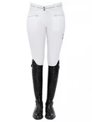 Bryczesy - Spooks Bryczesy damskie Sarina Full Grip - white - miniaturka - grafika 1