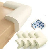 Zabezpieczenia dla dzieci - Zabezpieczenie Narożników Kantów Mebli Blatów - Kolor kremowy - miniaturka - grafika 1