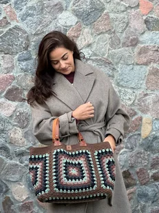 Torba na ramię-shopperka - Torebki damskie - miniaturka - grafika 1