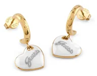 Kolczyki - Kolczyki Guess Vintage JUBE05151JWYGWHT/U - miniaturka - grafika 1