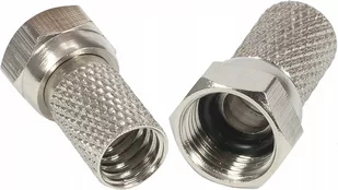 Cabletech Wtyk SAT F 7,2 mm + uszczelka AP_222732 - Złącza, przejściówki, adaptery - miniaturka - grafika 1
