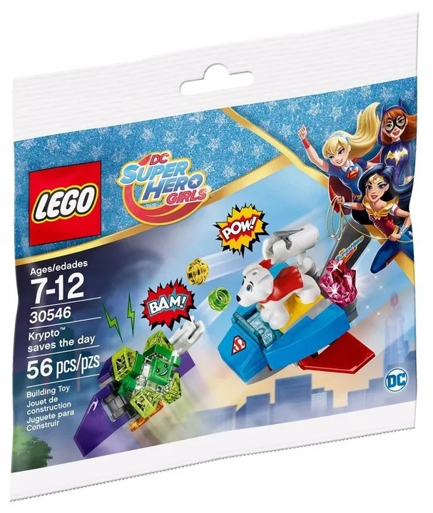LEGO DC Super Hero Girls 30546 KRYPTO RUSZA NA RATUNEK / MISB 2017