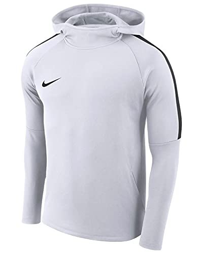 Nike Chłopięca bluza Dry Academy18 Football Hoodie-aj0109 biały biały (White/Black/White/(Black) XL