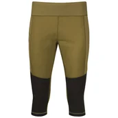 Spodnie sportowe damskie - Legginsy damskie Bergans Fløyen V2 3/4 W Pants Olive Green XL - miniaturka - grafika 1