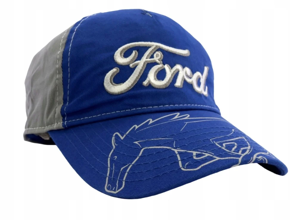 Czapka daszkiem męska młodzieżowa Samochód Ford Mustang Koń 54-59cm Haft
