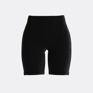 Legginsy - Damskie Legginsy GUESS ALINE BIKER ECO J. S V2YD12KABR0-JBLK – Czarny - miniaturka - grafika 1