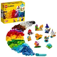 Klocki - LEGO Classic Kreatywne przezroczyste klocki 11013 - miniaturka - grafika 1