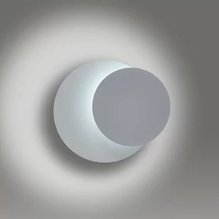 Emibig LIGHTING Kinkiet Circle o okrągłym kształcie, biały - Lampy ścienne - miniaturka - grafika 1