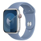 Akcesoria do smartwatchy - Pasek wymienny Apple 45mm ledově modrý sportovní  - S/M (MT413ZM/A) - miniaturka - grafika 1