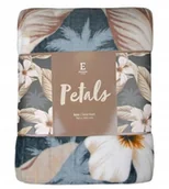 Koce - KOC 150X200 PETALS KWIATY ZIELEŃ - miniaturka - grafika 1