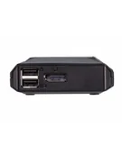Pozostałe akcesoria sieciowe - no name Aten US3312 2-portowy przełącznik KVM USB-C 4K DisplayPort ze zdalnym selektorem portów Aten 2-portowy przełącznik KVM USB-C 4K DisplayPort ze zdalnym selektorem portów US3312 Gwarancja 24 miesiące - miniaturka - grafika 1