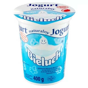 Bieluch Jogurt naturalny 400 g - Kefiry, jogurty, maślanki - miniaturka - grafika 1