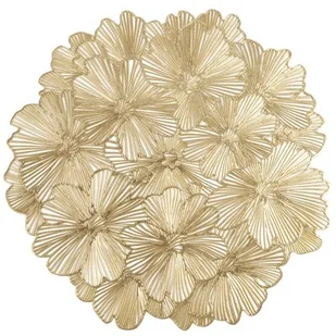 Podkładka na stół EUROFIRANY Laura 38 cm Złoty - Obrusy i serwetki Podkładka na stół EUROFIRANY Laura 38 cm Złoty - Obrusy i serwetki - miniaturka - grafika 1