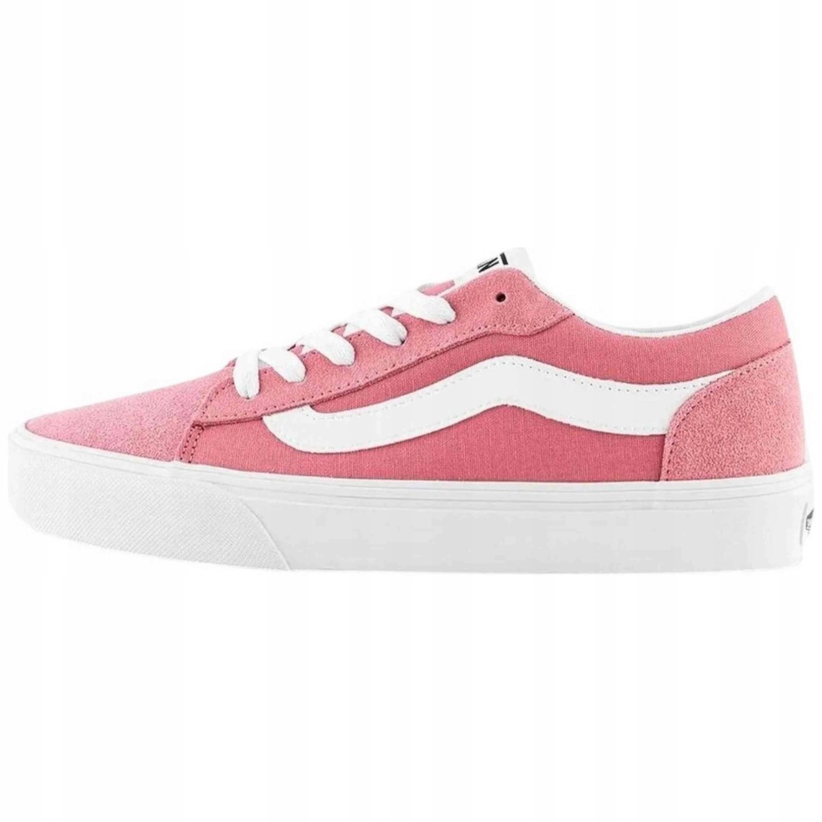 VANS TRAMPKI DAMSKIE RÓŻOWE KLASYCZNE Z BIAŁYM PASEM 41 16LA