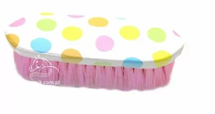 EKKIA Szczotka ryżowa Dots - Szczotki dla konia - miniaturka - grafika 1