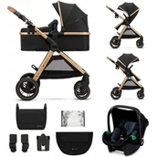 Wózki dziecięce - Wózek wielofunkcyjny KINDERKRAFT Esme Pro 3w1 Czarny - miniaturka - grafika 1