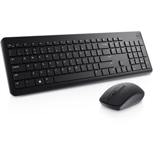 Zestaw Mysz + klawiatura Dell KM3322W, Wireless, Batteries included, EE, Black - Zestawy myszka + klawiatura - miniaturka - grafika 1