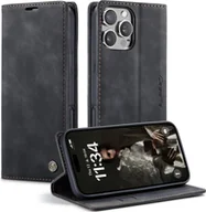 Etui i futerały do telefonów - Etui na telefon komórkowy Caseme do Iphone iPhone 13 Pro Max - czarny - miniaturka - grafika 1