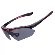 Okulary sportowe - Okulary sportowe unisex Rockbros 10001 z wymiennymi szkłami - miniaturka - grafika 1