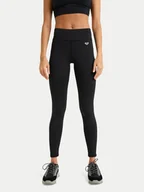 Legginsy - Roxy Legginsy Waves Of Warmth ERJNP03671 Czarny Slim Fit - miniaturka - grafika 1