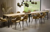 Stoły - Stół rozkładany DUNAJ 130295x90 dąb natura ENDO - miniaturka - grafika 1