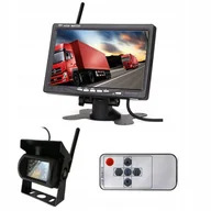 Kamery cofania - Monitor 7" bus tir 1 kamera bezprzewodowa pilot Zestaw - miniaturka - grafika 1