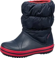 Śniegowce damskie - crocs Puff Boot Kids śniegowce dziecięce uniseks, niebieski - wiele - 29/30 EU Weit - miniaturka - grafika 1