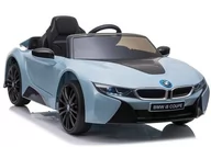 Pojazdy elektryczne dla dzieci - Import LEANToys Auto na Akumulator BMW I8 JE1001 Niebieski - miniaturka - grafika 1
