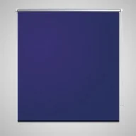 Rolety - vidaXL vidaXL Roleta przeciwsoneczna 60 x 120 cm Niebieska - miniaturka - grafika 1