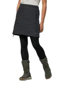 Spódnice - Jack Wolfskin Iceguard spódnica damska, Phantom, XL - miniaturka - grafika 1