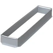 Akcesoria kominkowe - Kratki.pl KIESZEŃ DO KRATEK 110X420 MM K42 - miniaturka - grafika 1