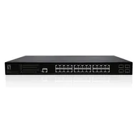 Pozostałe akcesoria sieciowe - LevelOne GEP-2861 łącza sieciowe Zarządzany L2 Gigabit Ethernet (10/100/1000) Obsługa PoE 1U Czarny - miniaturka - grafika 1