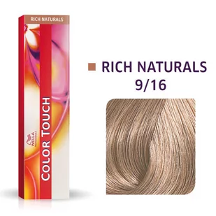 Wella WELLA Color Touch Krem Tonujacy bez Amoniaku 9/16 Popielato-Fioletowy Rozświetlony Blond - Farby do włosów i szampony koloryzujące - miniaturka - grafika 1