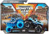 Zabawki zdalnie sterowane - Monster Jam Megalodon Vs Hooked Monster Truck Zabawka Dla Chłopców Samochód - miniaturka - grafika 1