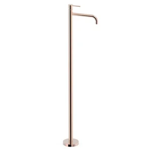 Bateria umywalkowa wolnostojąca Tres Study różowe złoto połysk 26285305OP - Baterie umywalkowe - miniaturka - grafika 1