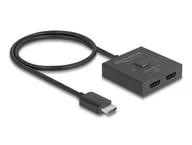 Inne akcesoria audio-wideo - DeLOCK Przełącznik HDMI 2 do 1 dwukierunkowego 8K - miniaturka - grafika 1